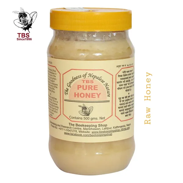 TBS Pure Raw Honey 500g